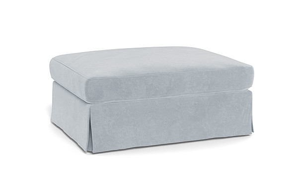 Caitlin Slipcovered Ottoman by The Everygirl® - Image 4