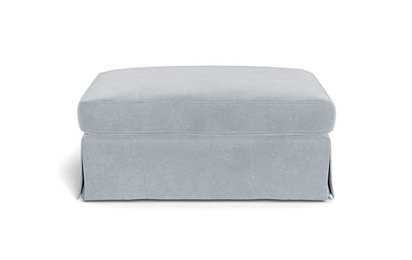 Caitlin Slipcovered Ottoman by The Everygirl® - Image 0