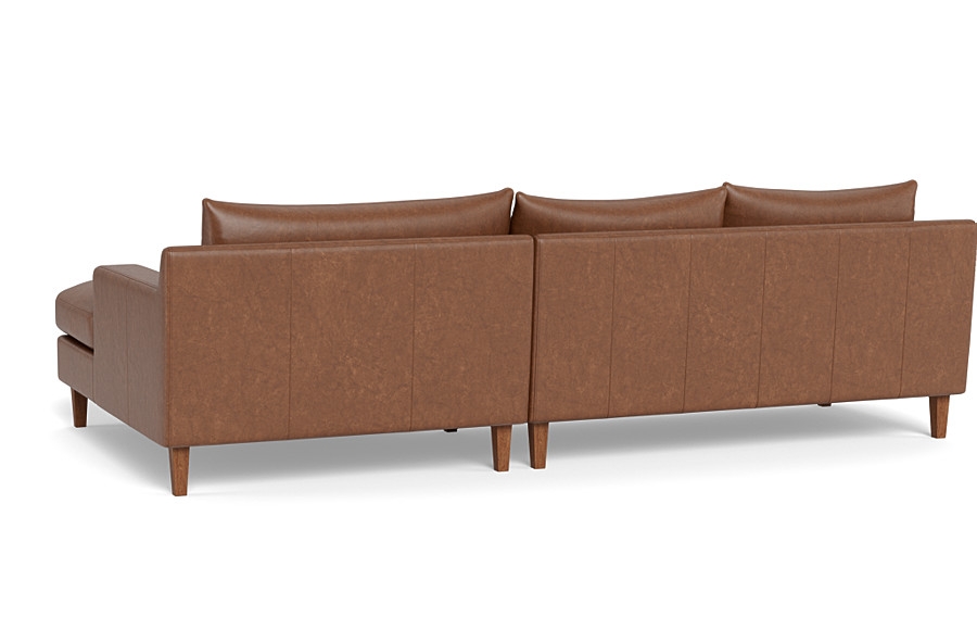 Sloan Leather  Chaise Sectional - Image 4