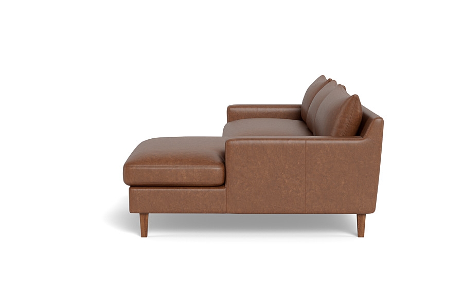 Sloan Leather  Chaise Sectional - Image 3
