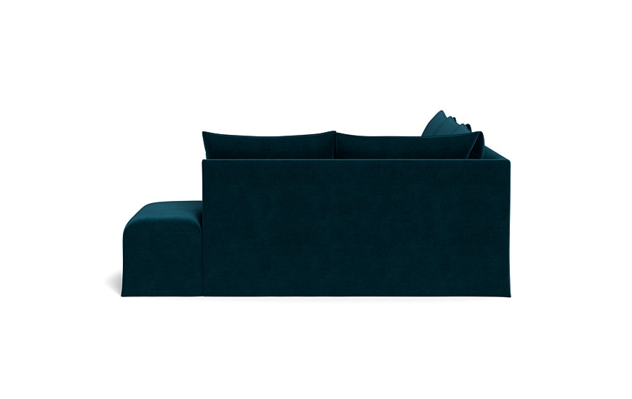 Dixon Slipcovered 3-Seat Right Bumper Sectional - Image 3