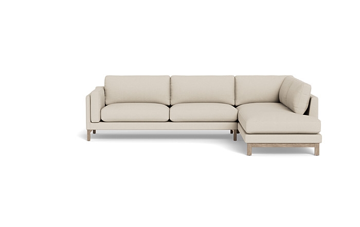 Gaby 3-Seat Sectional with  Bumper - Image 0