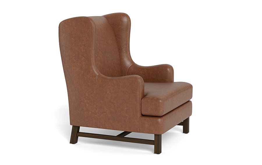 Collins Leather Accent Chair - Image 4