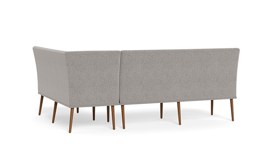 Dorian Upholstered Right Banquette with Tufting Option - Image 4