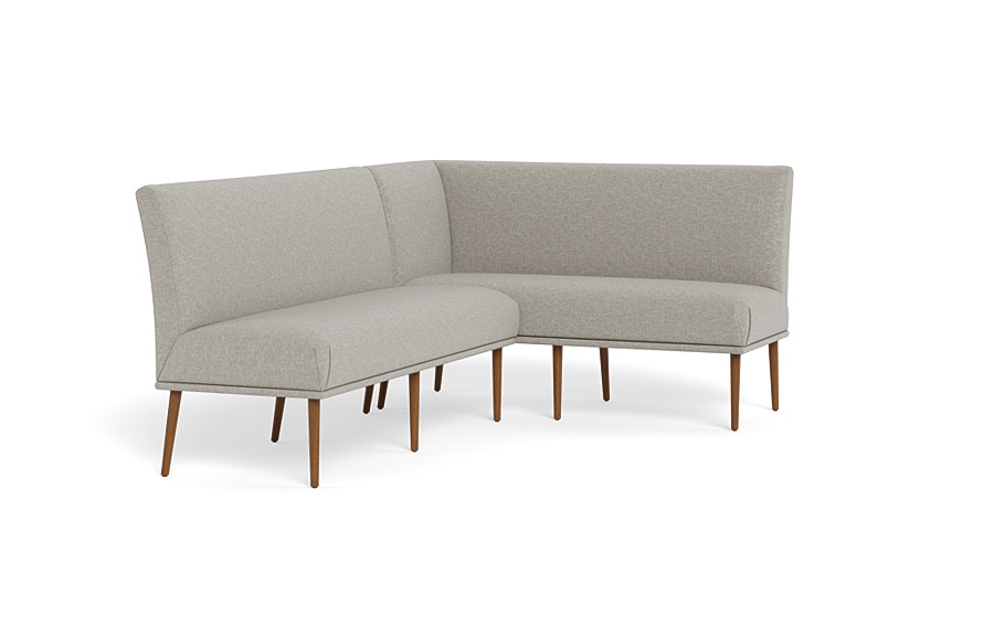 Dorian Upholstered Right Banquette with Tufting Option - Image 2