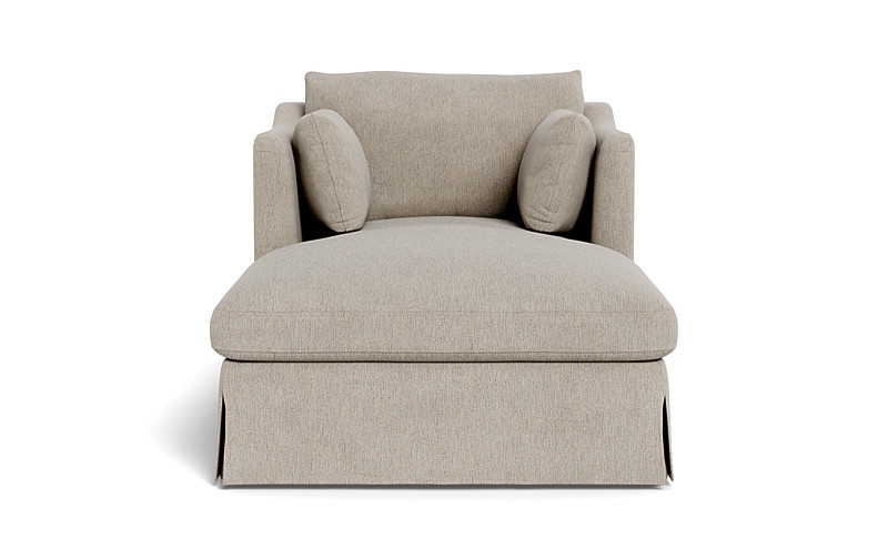 Caitlin Slipcovered Chaise Lounge by The Everygirl® - Image 0