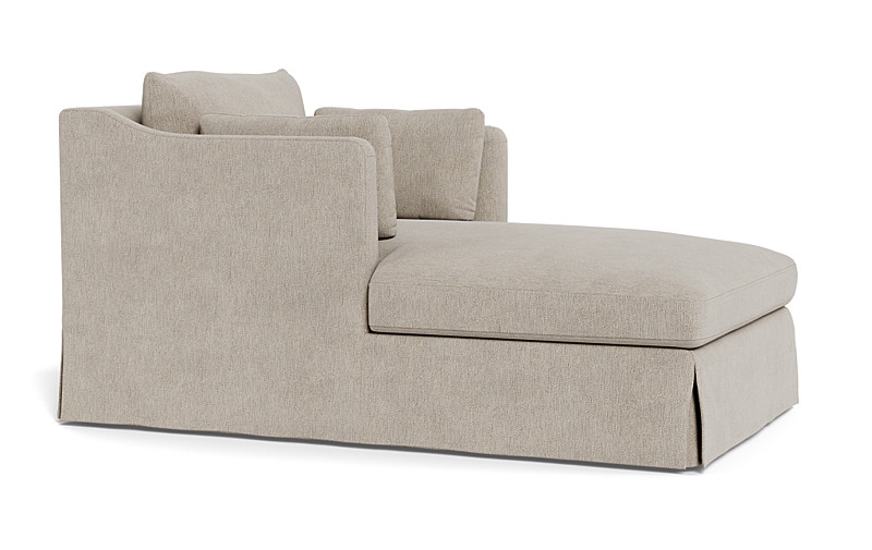 Caitlin Slipcovered Chaise Lounge by The Everygirl® - Image 3