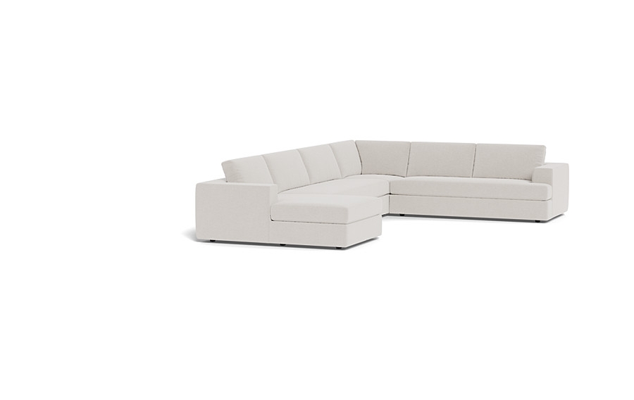 Lee 4-Piece 5-Seat Corner Chaise Sectional Left - Image 3