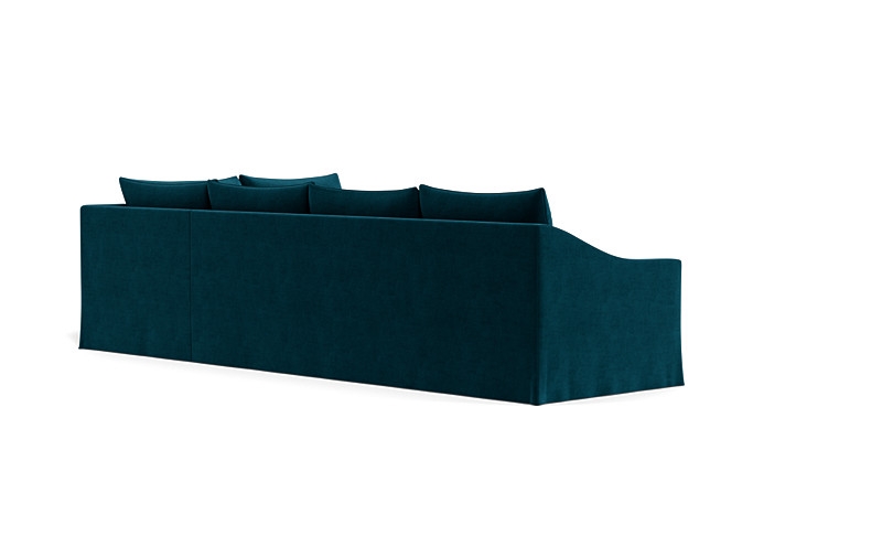 Dixon Slipcovered 4-Seat Right Bumper Sectional - Image 4