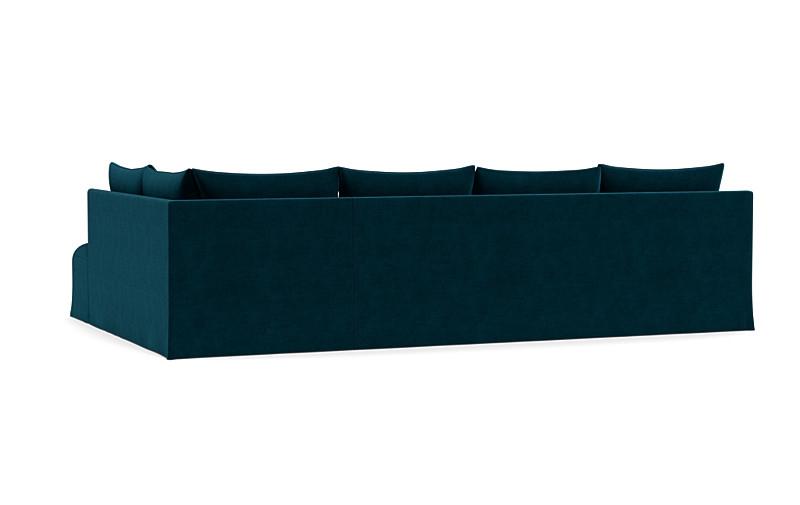 Dixon Slipcovered 4-Seat Right Bumper Sectional - Image 2