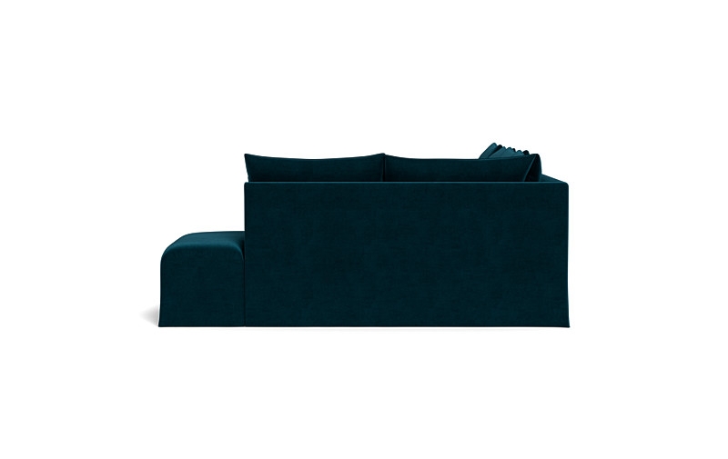 Dixon Slipcovered 4-Seat Right Bumper Sectional - Image 1