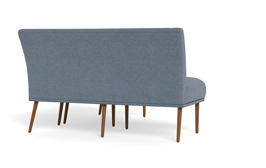 Dorian Upholstered Petite Left Banquette with Tufting Option - Image 4