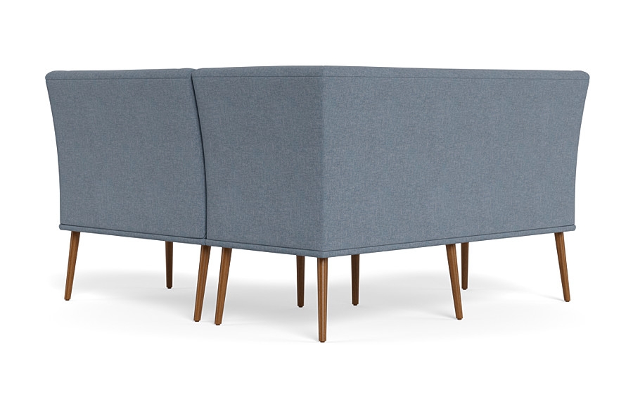 Dorian Upholstered Petite Left Banquette with Tufting Option - Image 3