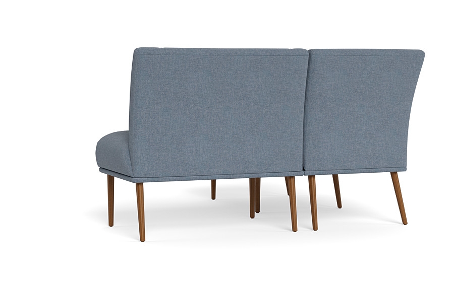 Dorian Upholstered Petite Left Banquette with Tufting Option - Image 1