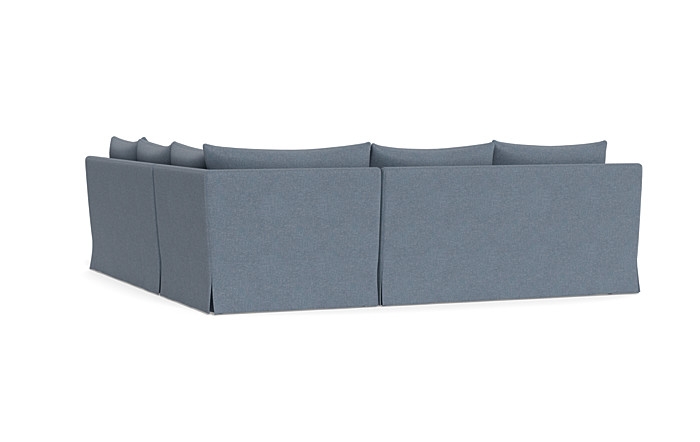Sloan Slipcovered Corner 4-Seat Sectional Sofa - Image 4