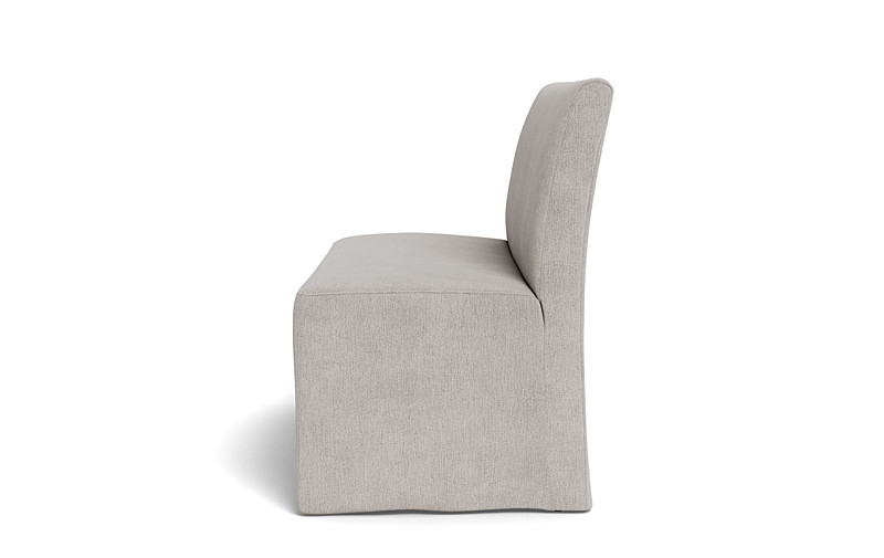 Dorian Slipcovered Dining Bench - Image 1