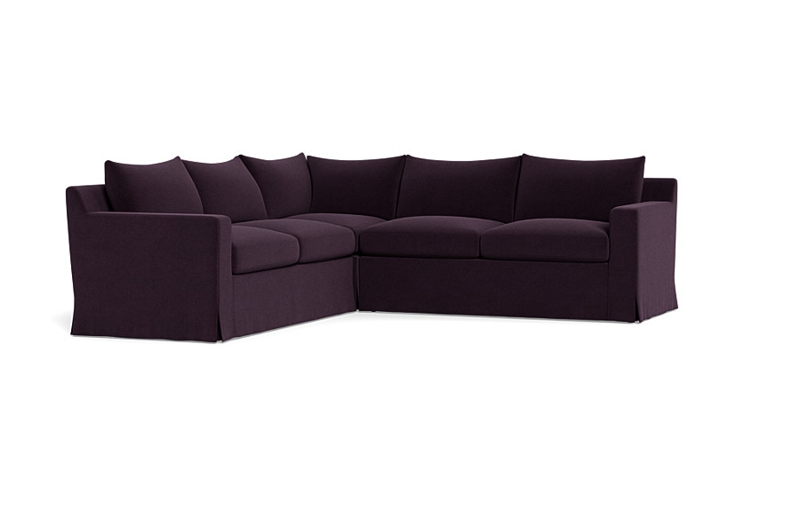 Sloan Slipcovered Corner 4-Seat Sectional Sofa - Image 4