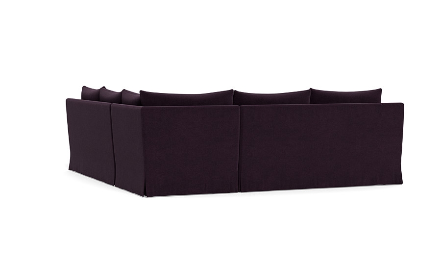 Sloan Slipcovered Corner 4-Seat Sectional Sofa - Image 1