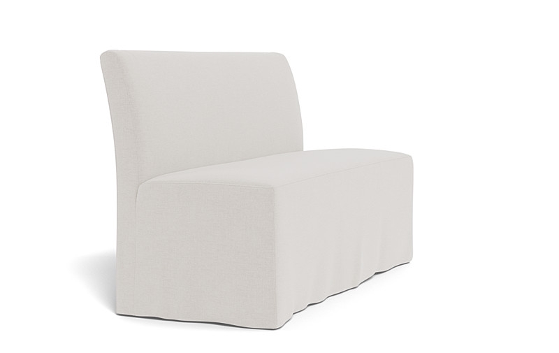 Dorian Slipcovered Dining Bench - Image 4