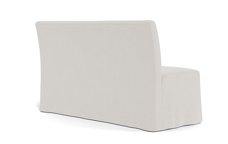 Dorian Slipcovered Dining Bench - Image 1