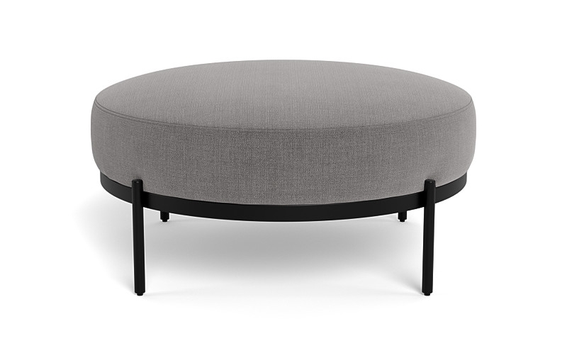Kyle Round Coffee Table Ottoman - Image 0