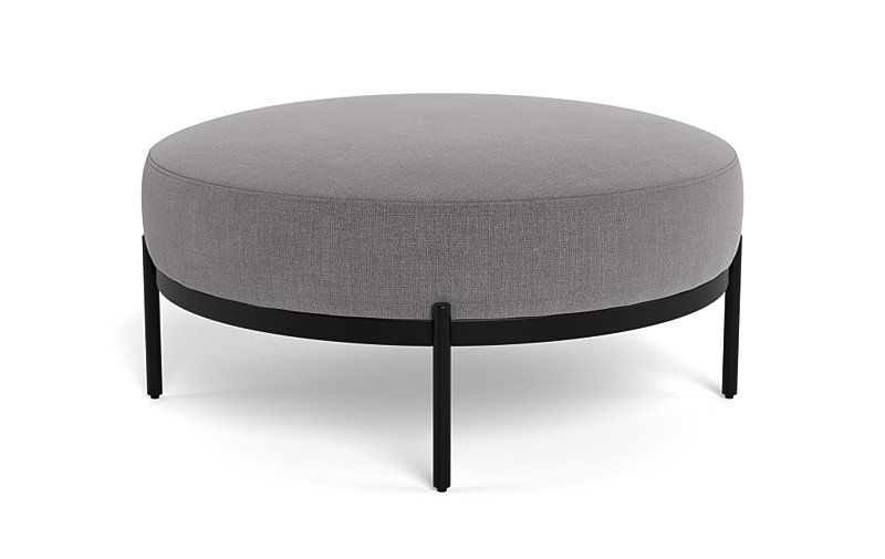 Kyle Round Coffee Table Ottoman - Image 4