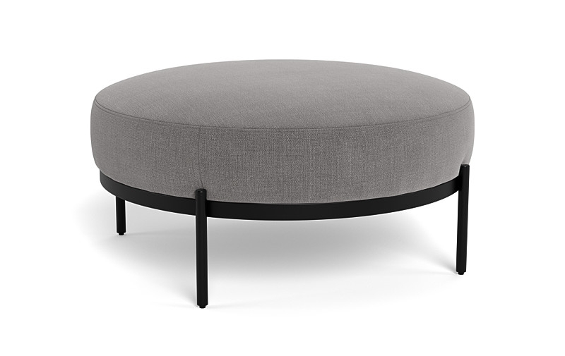 Kyle Round Coffee Table Ottoman - Image 2