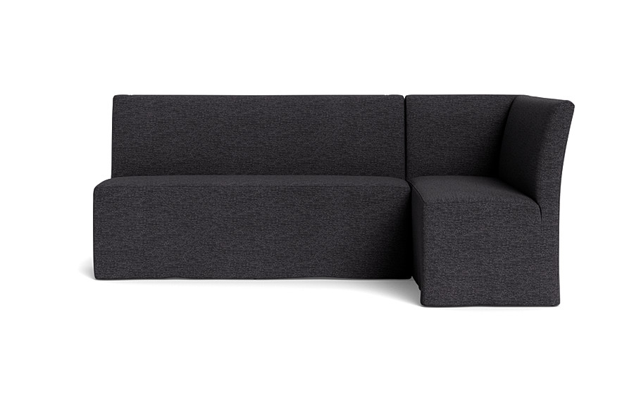 Dorian Slipcovered Right Banquette - Image 0