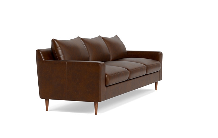 Sloan 3-Seat Leather Sofa - Image 1