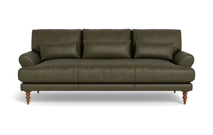 Maxwell Leather Loveseat by Apartment Therapy - Image 0
