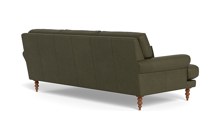 Maxwell Leather Loveseat by Apartment Therapy - Image 3