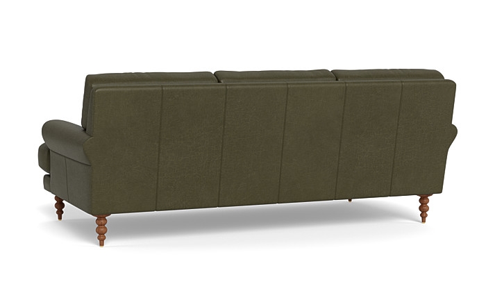 Maxwell Leather Loveseat by Apartment Therapy - Image 2