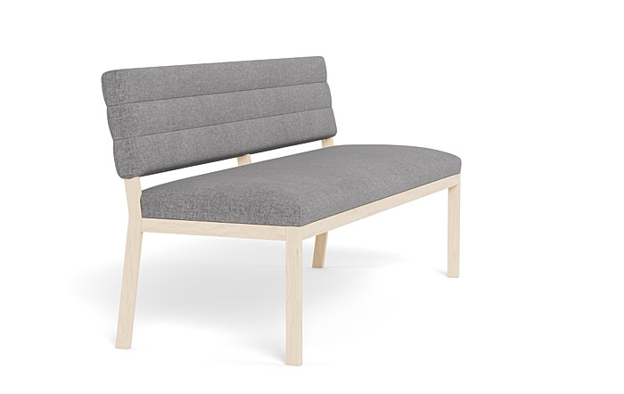 Nora Wood Framed Upholstered Bench - Image 2