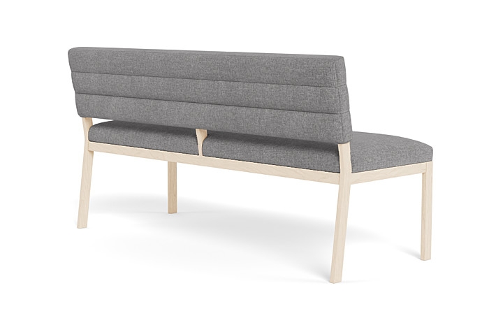 Nora Wood Framed Upholstered Bench - Image 3