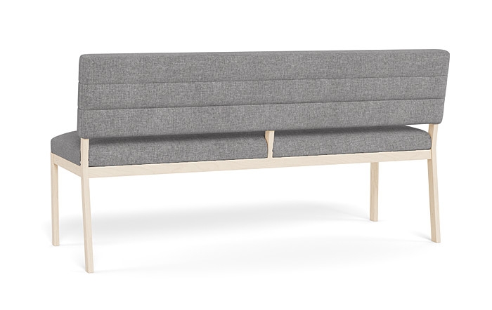 Nora Wood Framed Upholstered Bench - Image 4