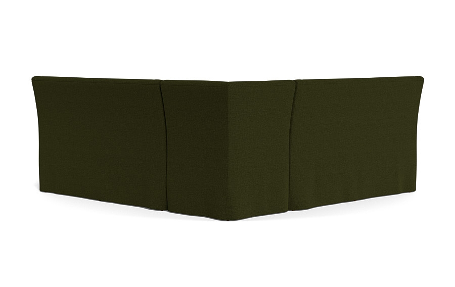 Dorian Slipcovered Corner Banquette - Image 4