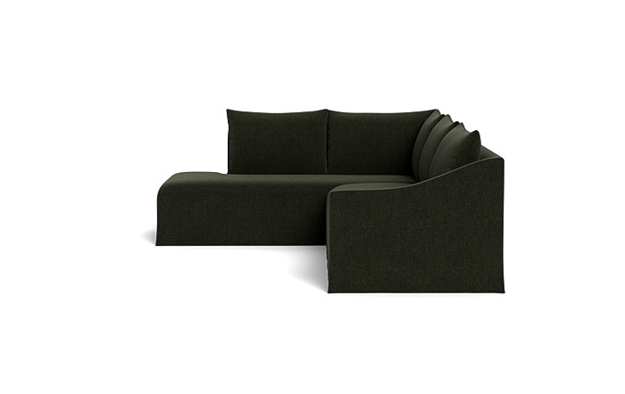 Dixon Slipcovered 3-Seat Left Bumper Sectional - Image 2