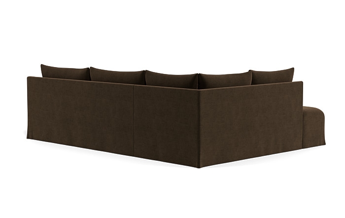 Dixon Slipcovered 3-Seat Left Bumper Sectional - Image 2