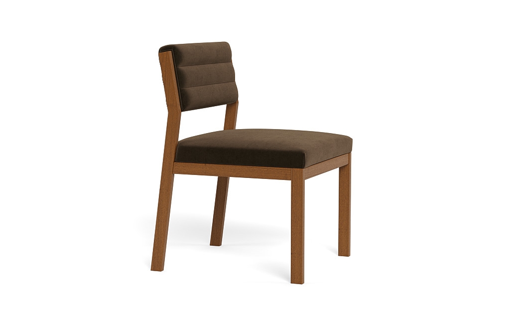 Nora Upholstered Armless Chair - Image 1