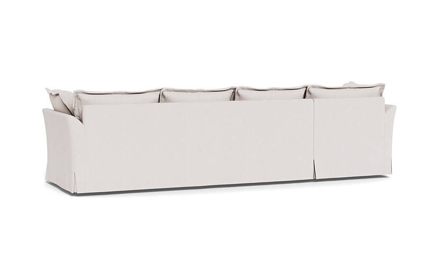 Skylar Slipcovered 4-Seat  Chaise Sectional - Image 4