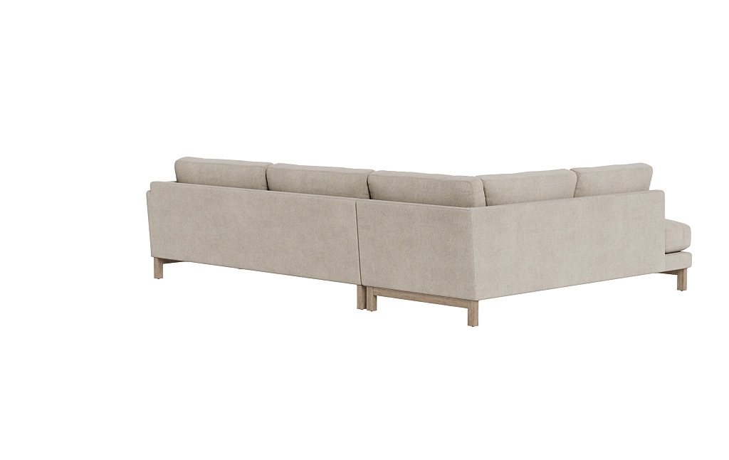 Gaby 3-Seat Sectional with  Bumper - Image 2