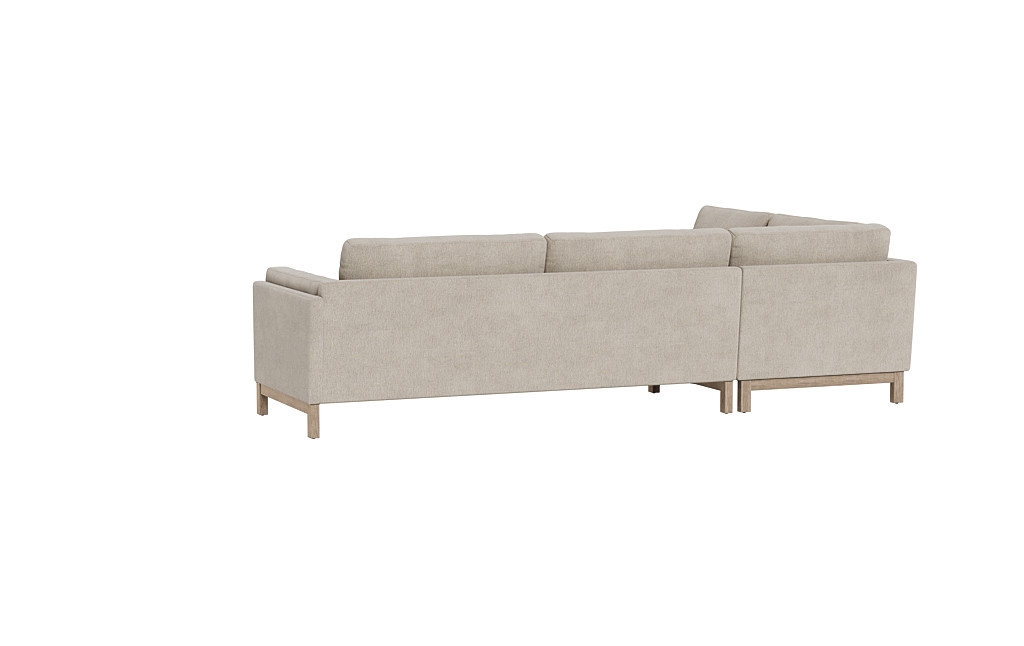 Gaby 3-Seat Sectional with  Bumper - Image 1