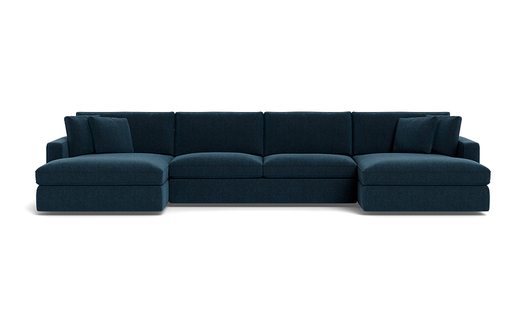 James 3-Piece 4-Seat U Chaise Sectional - Image 0