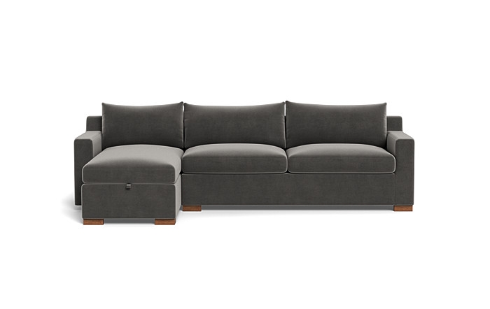 Sloan Left Chaise Sleeper Storage Sectional - Image 0