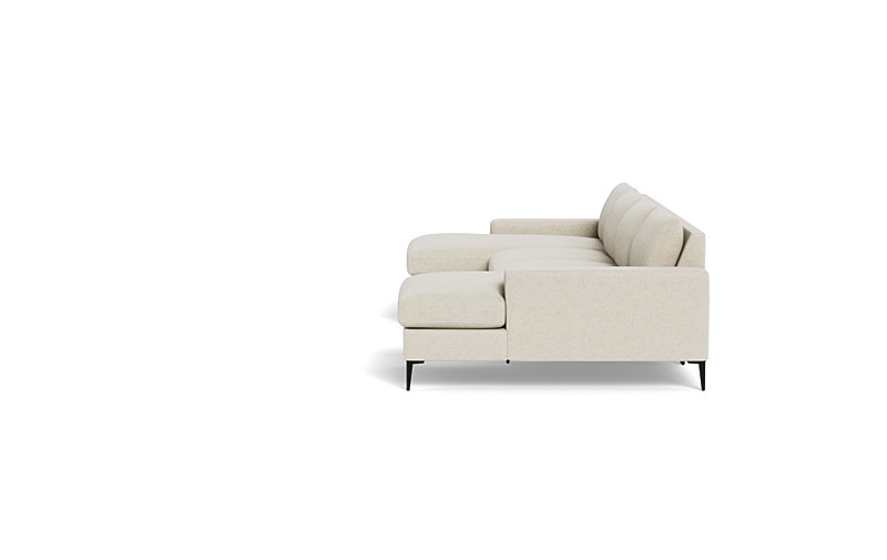 Saylor Wide Arm 3-Piece U-Sectional - Image 4