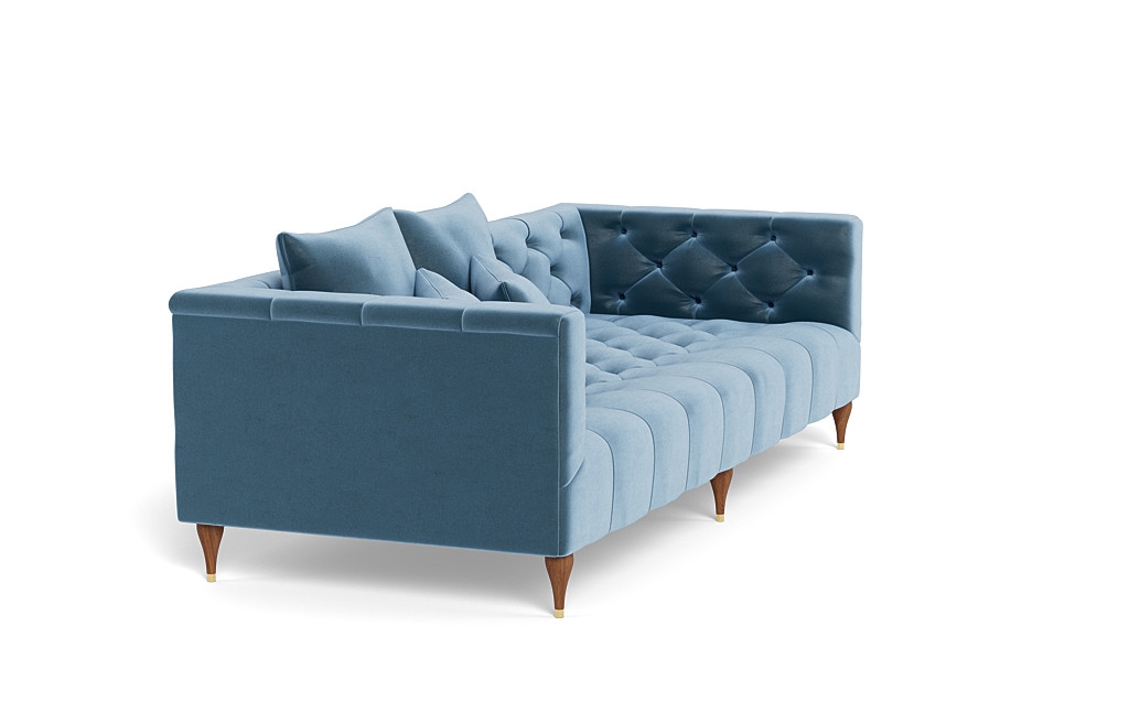 Ms. Chesterfield Fabric Sofa by Apartment Therapy - Image 3