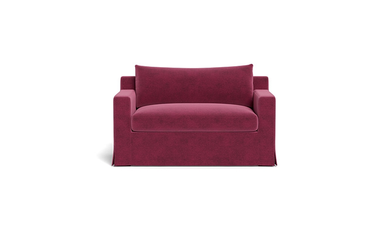 Sloan Slipcovered Twin Sleeper Sofa - Image 0