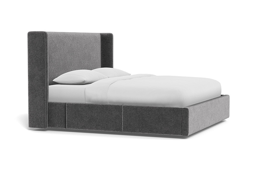 Graham Upholstered Bed with Storage Option - Image 3