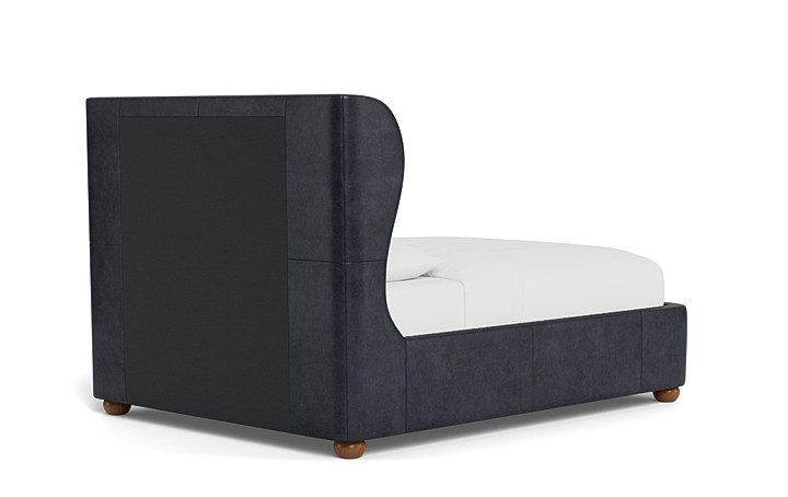 Maxwell Leather Bed with Storage Option - Image 3