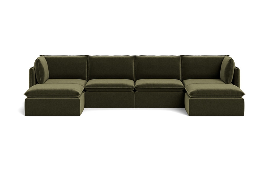 Josie Slipcovered Modular U-Shaped Sectional - Image 0